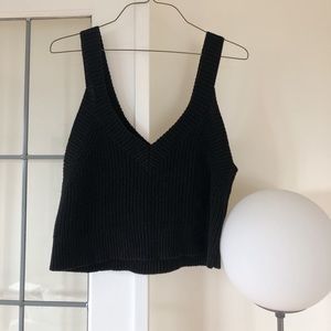 Aritzia Wilfred Knit Cropped Tank